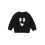 (12-18 Months, Black) Mädchen Herbst Winter Strickpullover Langarm Pullover mit Smiley-Stickerei 1