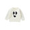 (18-24 Months, White) Mädchen Herbst Winter Strickpullover Langarm Pullover mit Smiley-Stickerei 1