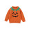 (2-3 Years, Orange) Mädchen Herbst Winter Strickpullover Langarm Pullover mit Smiley-Stickerei 1
