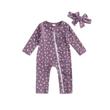 (Newborn, Purple) Completo autunnale per Abbigliamento neonati.