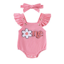 (12-18 Months, Pink) Completo estivo per per capelli.