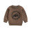 (6T, Brown) Φούτερ για Μικρά Στρογγυλή Λαιμόκοψη 1