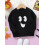 (18-24 Months, Black) Mädchen Herbst Winter Strickpullover Langarm Pullover mit Smiley-Stickerei 4