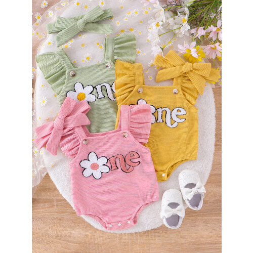 (12-18 Months, Green) Completo estivo per per capelli. 2