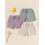 (3-4 Years, Purple Beige Green) Σορτς για νήπια φαρδιά εφαρμογή 3