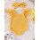 (3-6 Months, Yellow) Completo estivo per per capelli. 5