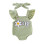 (3-6 Months, Green) Completo estivo per per capelli. 1