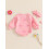 (12-18 Months, Pink) Σετ ρούχων φθινοπώρου και κορδέλα 6