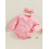 (12-18 Months, Pink) Σετ ρούχων φθινοπώρου και κορδέλα 14