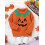 (9-12 Months, Orange) Mädchen Herbst Winter Strickpullover Langarm Pullover mit Smiley-Stickerei 6