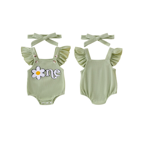 (12-18 Months, Green) Completo estivo per per capelli. 1