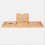 Expandable Bamboo Bathtub Caddy Tray with Wine and Book Holder, Adjustable Multi‑Function Organizer 2