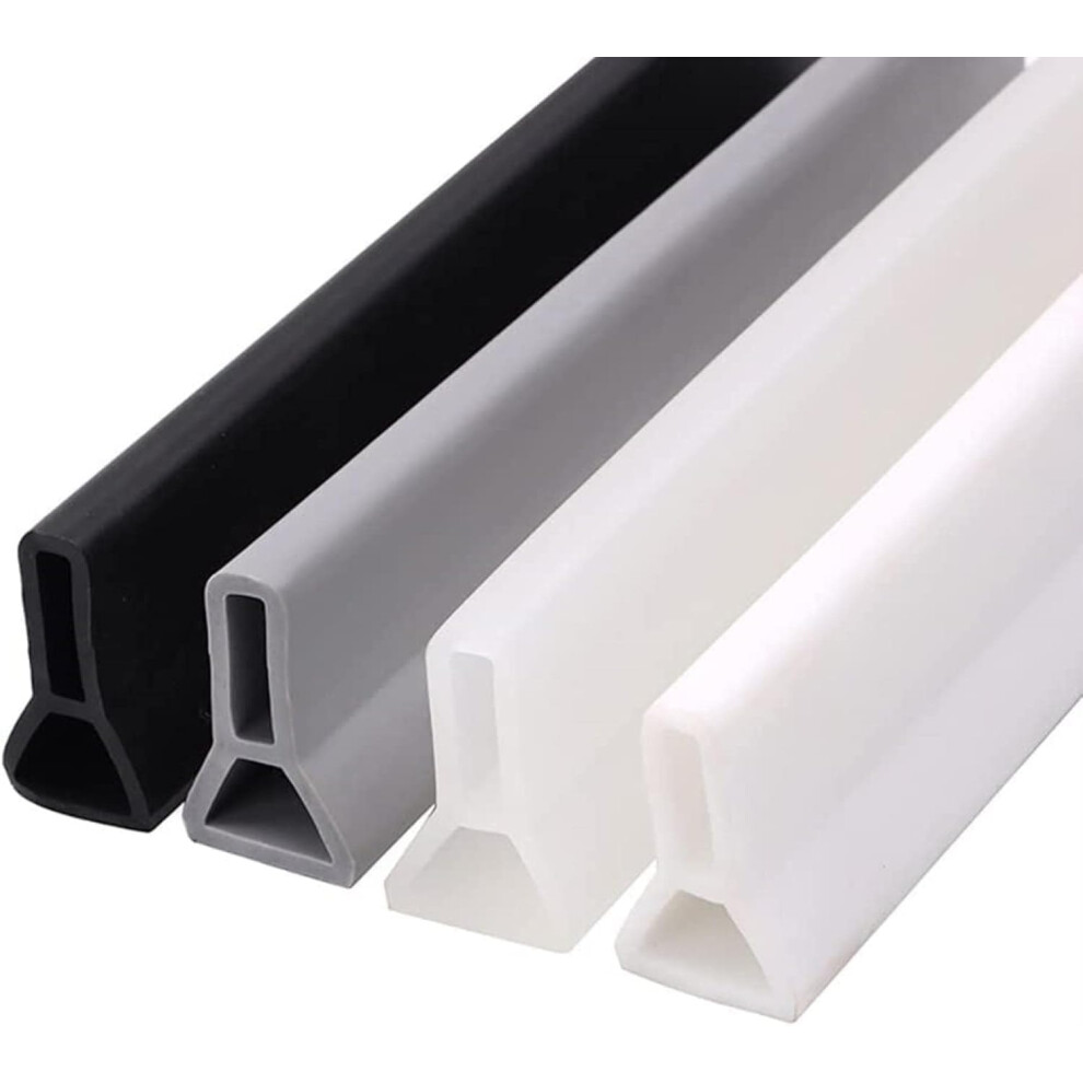 Shower Water Barrier Strip 300Cm Clear Silicone Water Retention Dam For Bathroom And Kitchen Sink 9771547862109