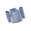 Roterende desktop-organizer opslagcontainer met 5-Blauw 1