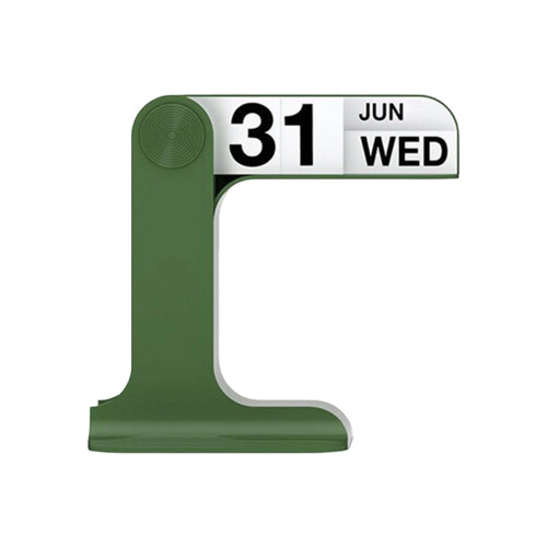 ABS Plastic Permanente Kalender Kalender met Datums Week-Groente