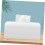 Car Tissue Box Plastic Rectangular Holder with Easy Refill for Dashboard Home Office Use 5