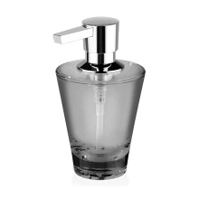 Clear Acrylic Soap Dispenser with Pump, Refillable Liquid Lotion Bottle for Bathroom Kitchen