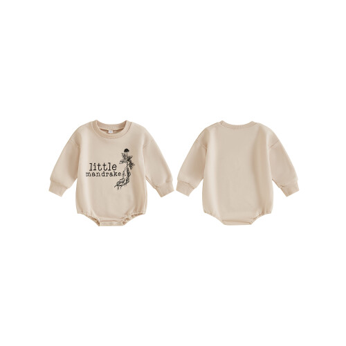 (9-12 Months, Khaki) Rompertje voor baby's herfst jumpsuit. 1