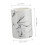 Marble Bathroom Cup with Elegant Marble Pattern, Compact SpaceSaving Tooth Brushing Rinse Cup White for Home Hotel Use 4