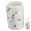 Marble Bathroom Cup with Elegant Marble Pattern, Compact SpaceSaving Tooth Brushing Rinse Cup White for Home Hotel Use 1