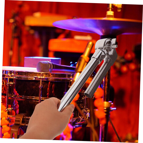 Drum Bracket for Snare and Tom Drums, Lightweight Quick Setup Stand for Secure Mounting and Performance 1