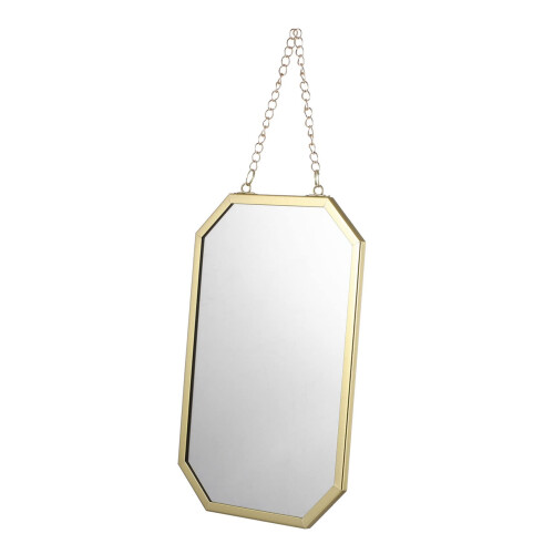 Small Wall Mirror for Bathroom with BreakResistant Surface and Easy Hanging Artistic Decor