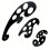 Curves Drawing Ruler Artistic Measuring Tool For Precise-Black 1