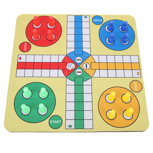 Flying Chess Carpet 125g 24x24cm Safe Floor Rug