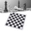 PU Leather Chess Board 24x23.6cm Mouse Pad 1