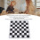 PU Leather Chess Board 24x23.6cm Mouse Pad 3