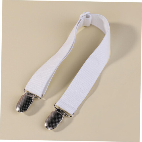 4pcs Bed Sheet Straps Adjustable Elastic Fasteners with Secure Grip Clips Heavy Duty Corner Holders 2