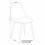 Seconique Marlow & Athens Dining Set X4 Chairs Black Marble 10
