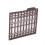 30Pcs Plastic Grid Type Bait Stoppers Brown 1