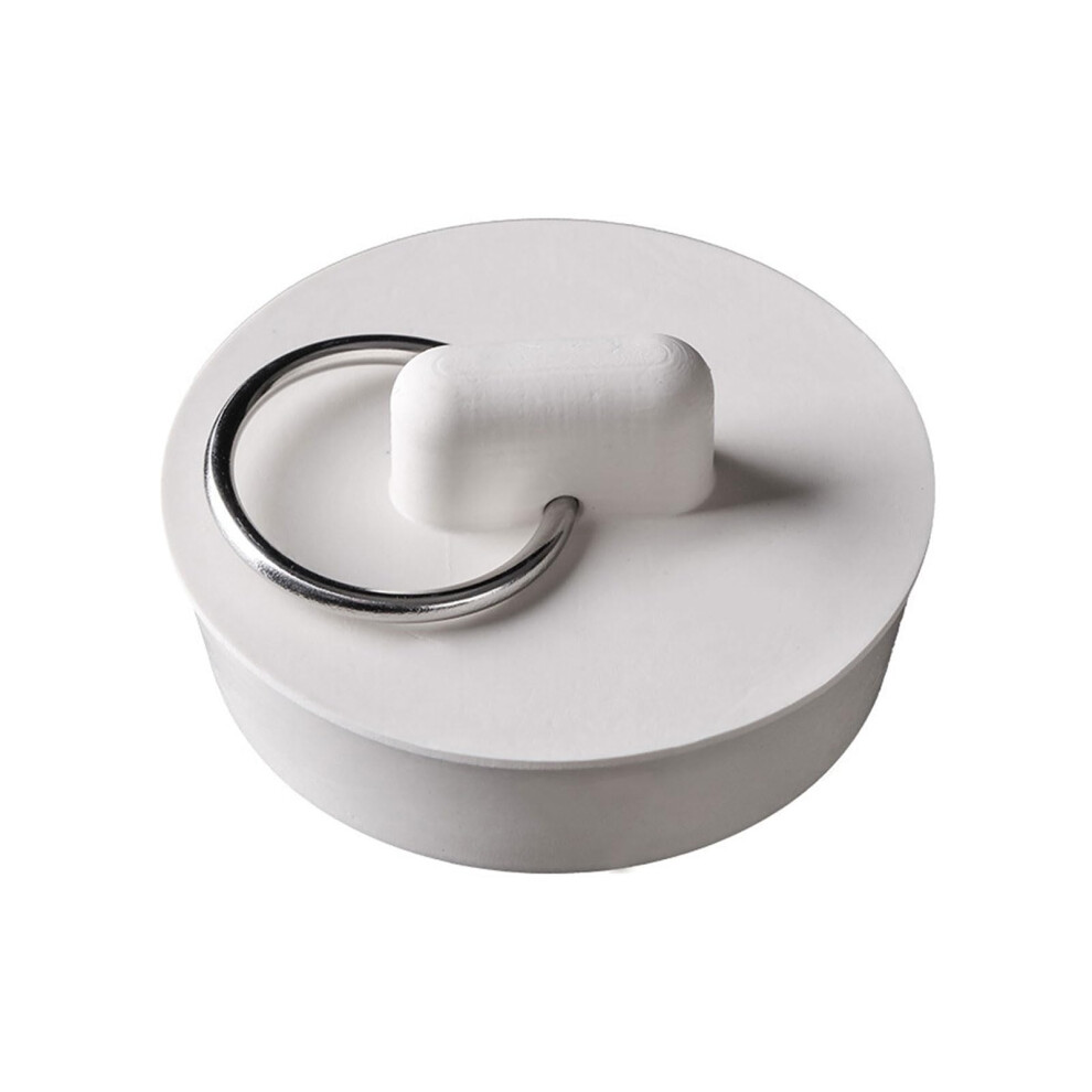 Rubber Bath Plug With Watertight Seal Design, Reusable Drain Stopper For Bathtub, Sink And Mop Pool 9351714486859