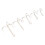 120PCS Treble Hooks Set, High Carbon Steel 2
