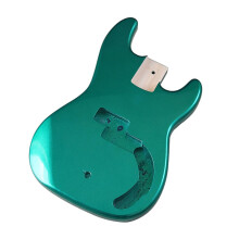 Poplar Electric Bass Body Kit Lightweight Balanced Design Custom Build Ready Smooth Finish Surface