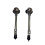 2Pcs Bass Drum Legs Replacement Set with Bracket Mounts, Stable Support for Percussion Instruments 1