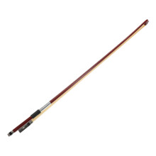Sandalwood Violin Practice Bow for Beginners with Ebony Frog Double Parisian Eyes Stable Grip
