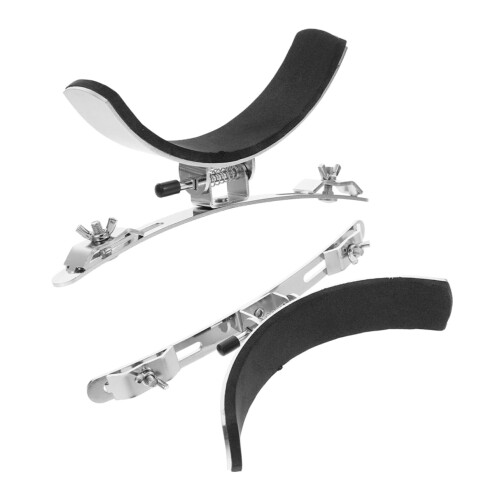 2pcs Stainless Steel Marching Drum Leg Support Snare Drum Rest Accessory for Stable Playing Posture