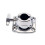 Adjustable Drum Cymbal Clamp with Secure Mounting and Quick Angle Adjustment for Universal Drum Kits Silver WC20 1