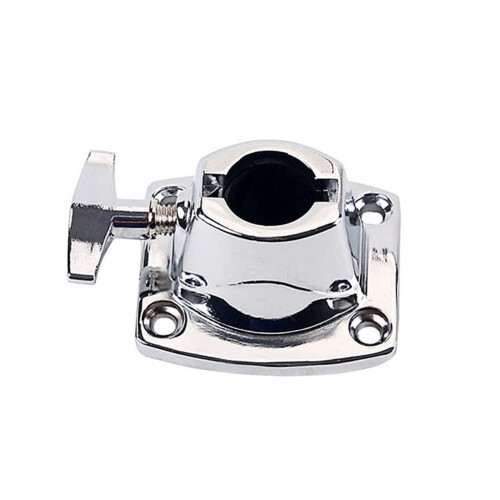 Adjustable Drum Cymbal Clamp with Secure Mounting and Quick Angle Adjustment for Universal Drum Kits Silver WC20