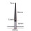 Guitar Bridge Pin Hole Reamer with Precise Tapered Cutting, Durable Rust Resistant Tool for Luthier Work 5