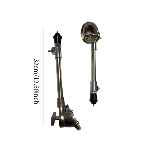 2Pcs Bass Drum Legs Replacement Set with Bracket Mounts, Stable Support for Percussion Instruments 1