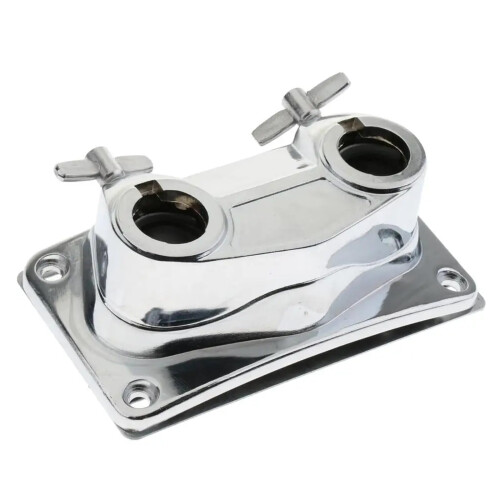 Bass Drum Mount Bracket for Drum Set Hardware Replacement, Adjustable Tom Holder with Durable Metal Construction 1