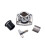 Adjustable Drum Cymbal Clamp with Secure Mounting and Quick Angle Adjustment for Universal Drum Kits Silver WC20 3
