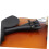 Ebony Violin Tailpiece with Fine Tuners 4/4 Full Size Replacement Durable Build for Precise Tuning 2