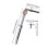 Drum Mount Holder Set 2 Pack, Easy Mounting Tom Drum Clamp for Concert Percussion Setup 4