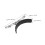 2pcs Stainless Steel Marching Drum Leg Support Snare Drum Rest Accessory for Stable Playing Posture 2