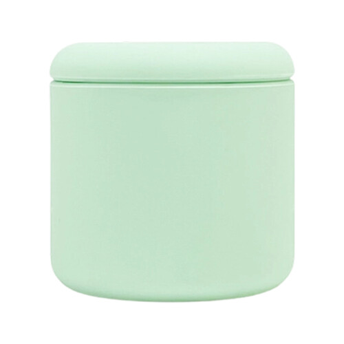 Practical Silicone Utility Box Keep Small Belongings-Pinkgreen
