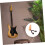 Guitar Wall Mount Hanger for Classical Guitar, Secure SpaceSaving WoodIron Display Rack for Home Studio 2